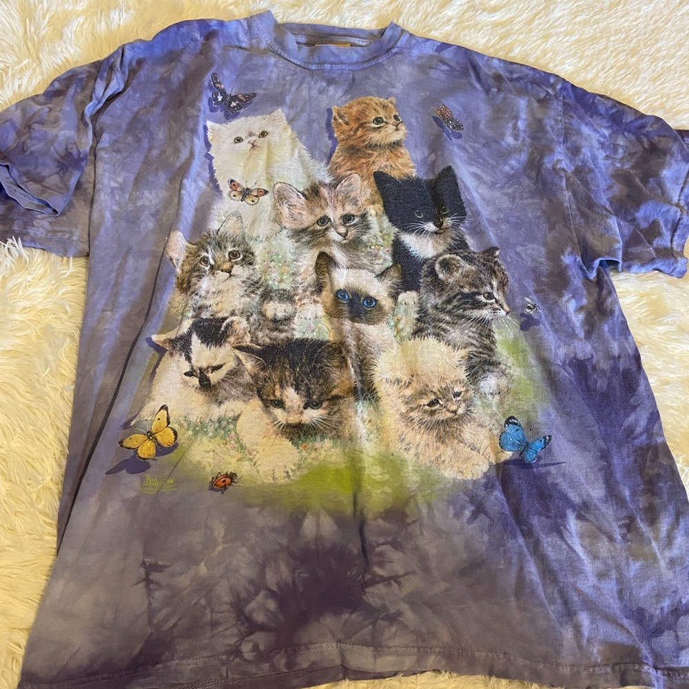 Vintage The Mountain Cat T-shirt size XL